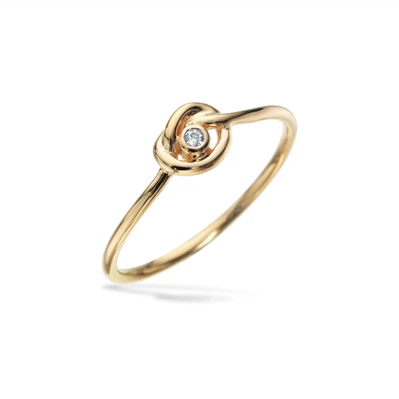 RING CUBIC ZIR. 8 KT.