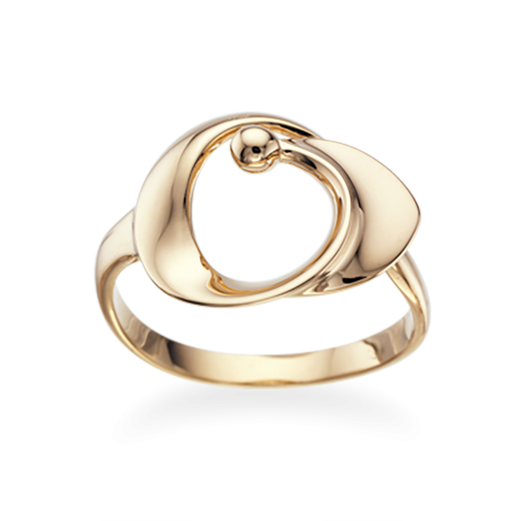 14 KARAT GULD RING FRA SCROUPLES 712415