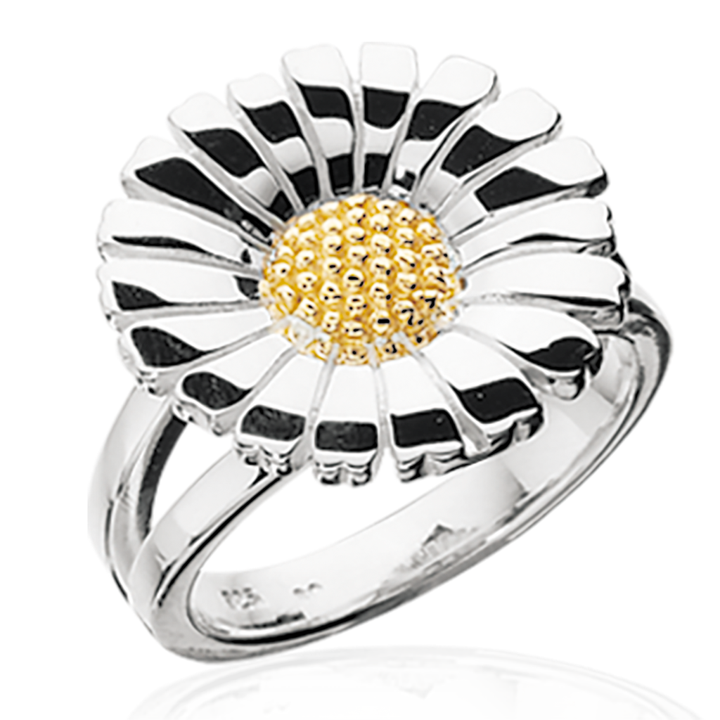 SØLV/FG RING MARGERIT 19MM