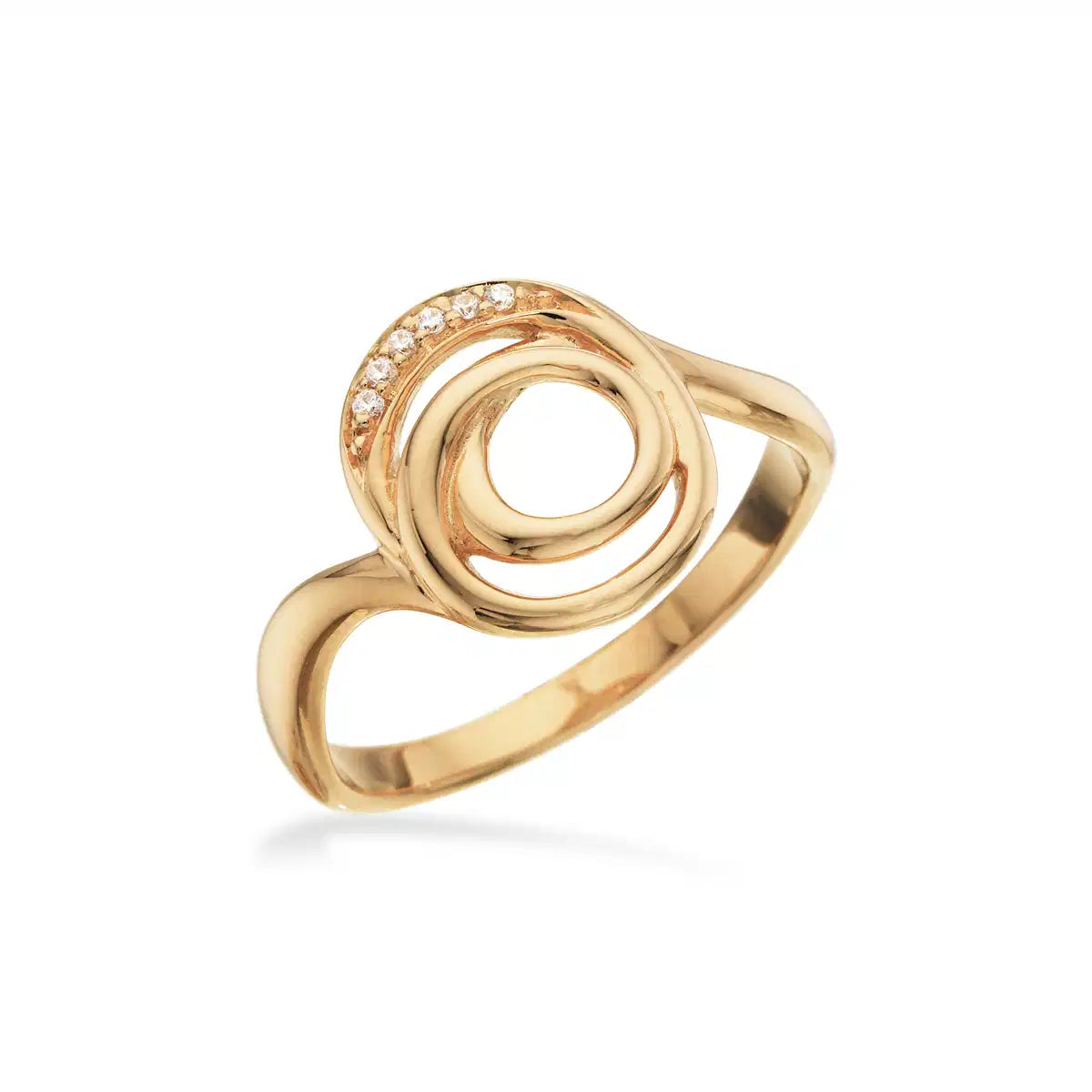 RING CUBIC ZIR. 8 KT.