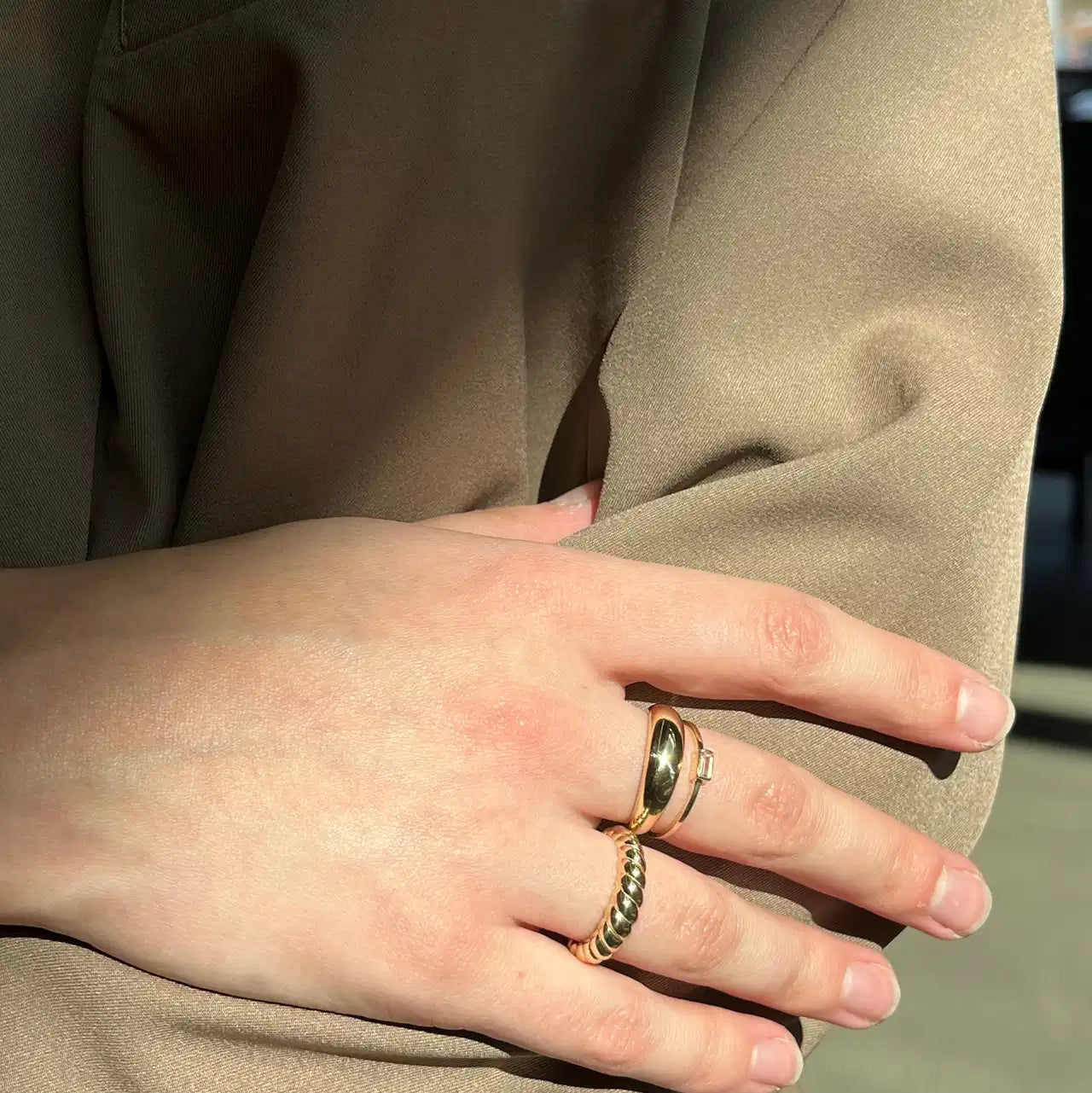 RING SNOET 8 KT.
