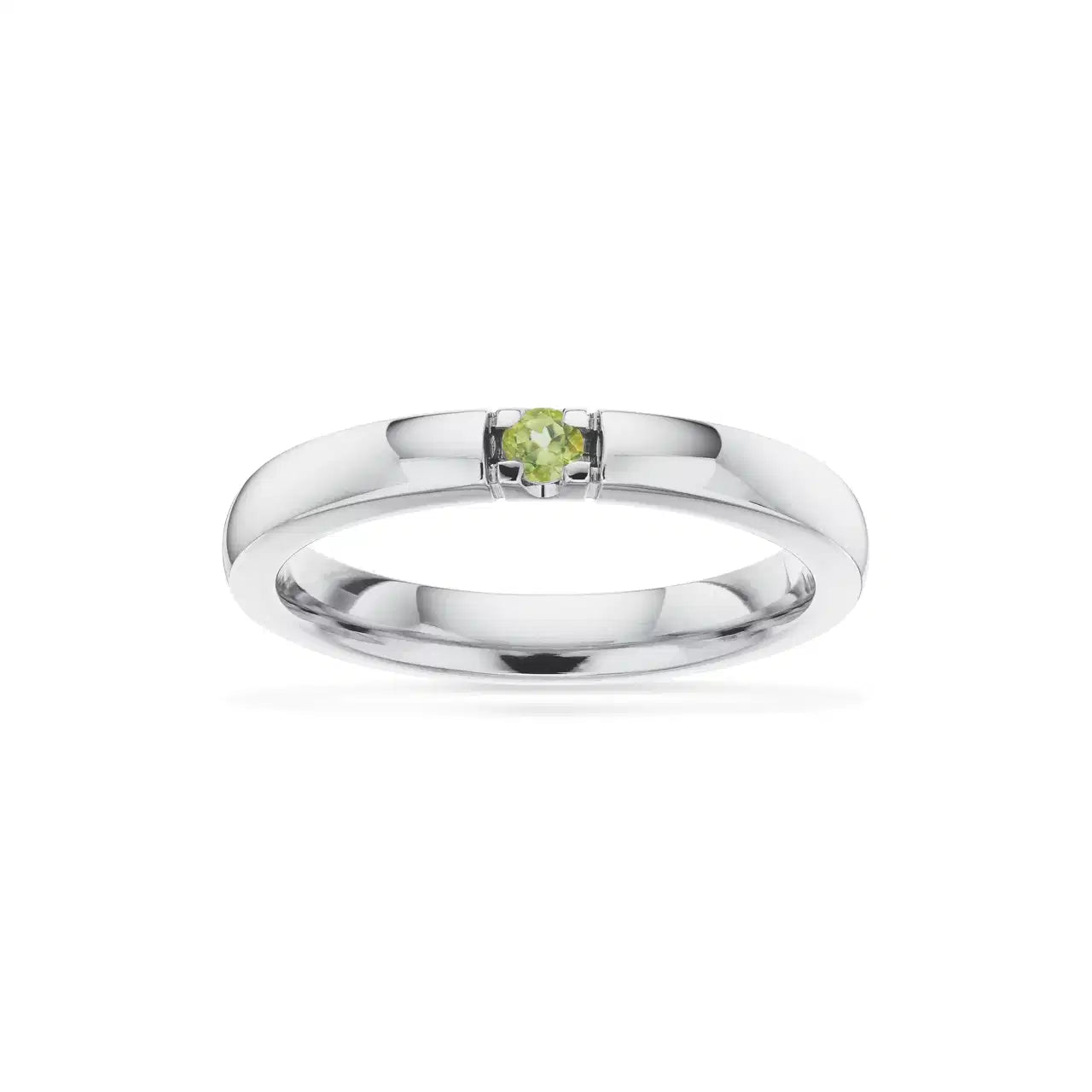 GRACE RING 14 KT. HV.1X0,07 PERIDOT