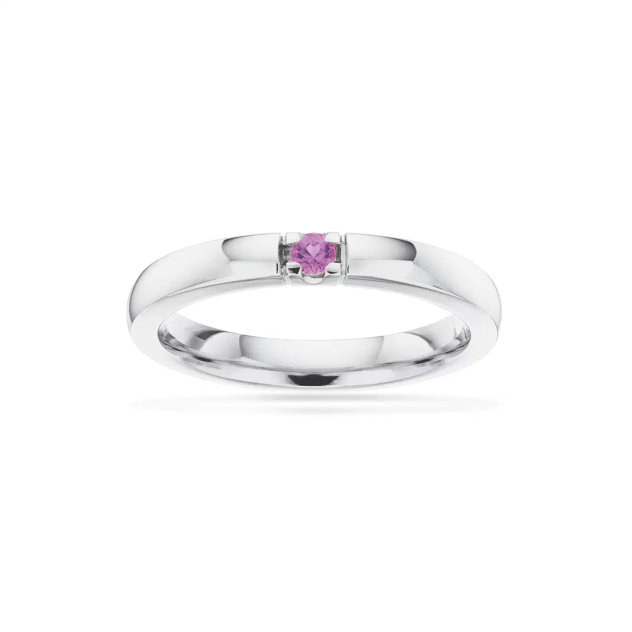 GRACE RING 14 KT. HV. 1X0,07 PINK SAFIR