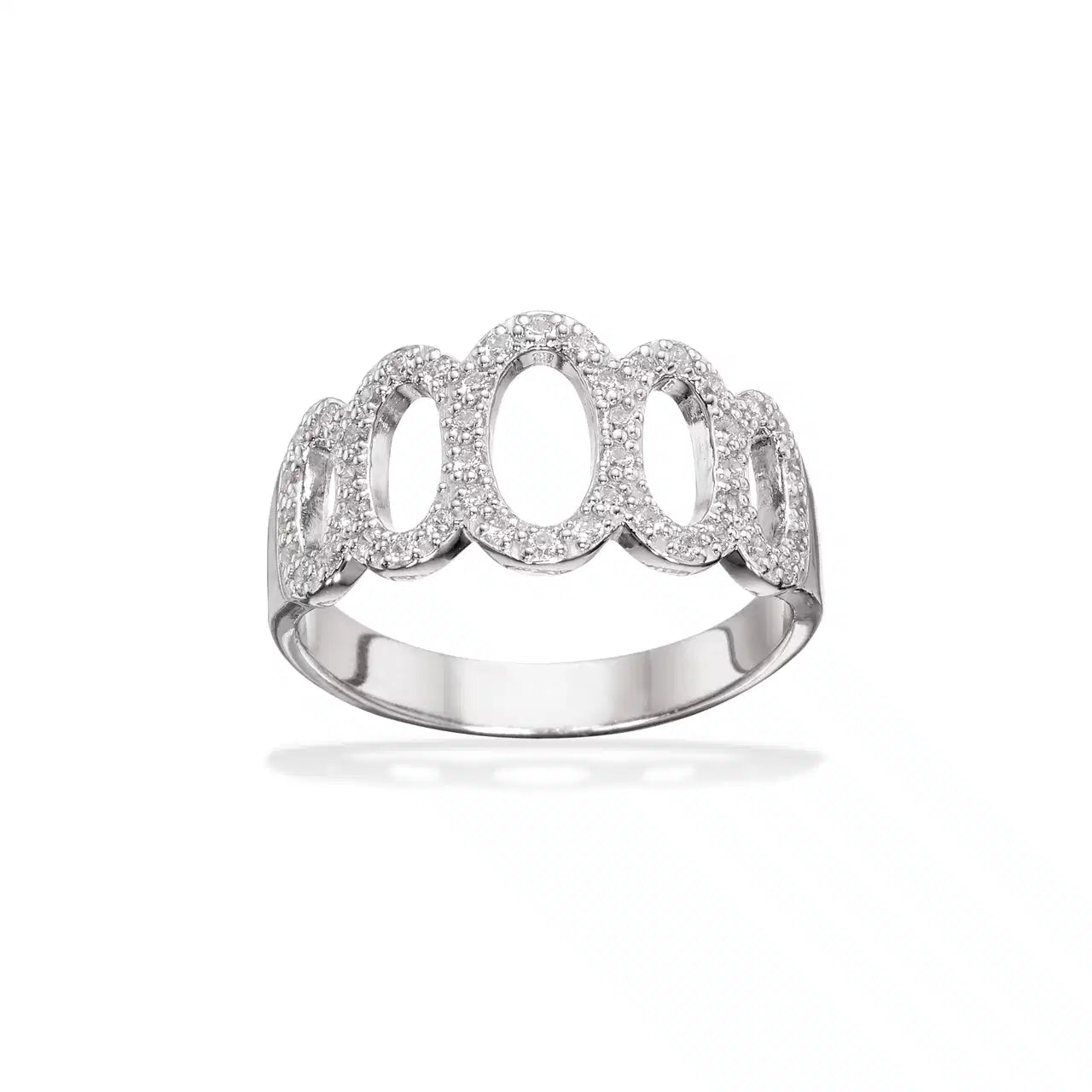 RING SYN.ZIR. SØLV RH.