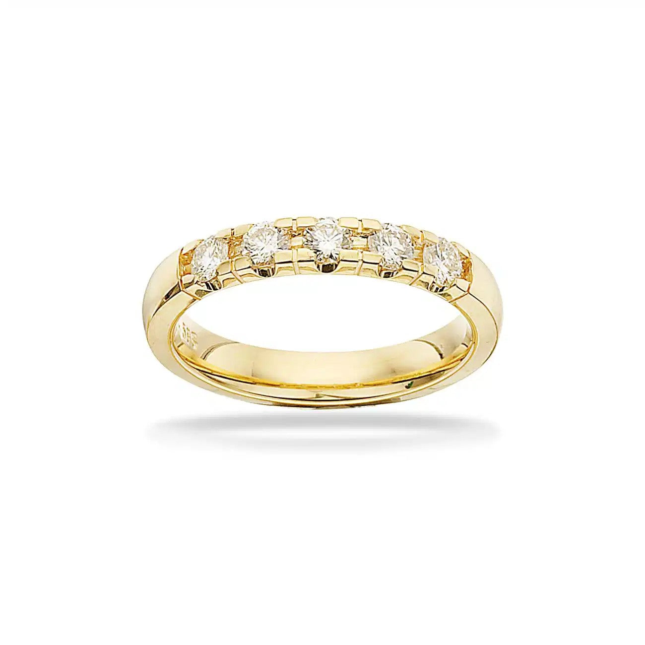 GRACE RING 14 KT RD 5X0,11 H-W/SI