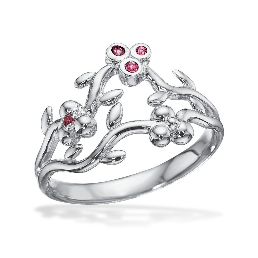 Primavera Sterling Sølv Ring fra Scrouples 724792