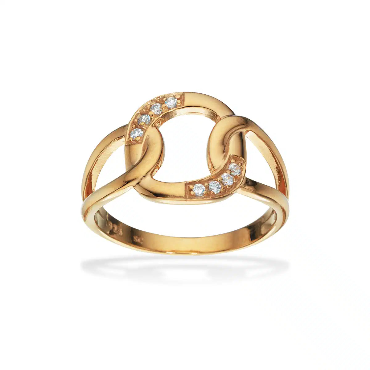 RING CUBIC ZIR. SØLV FG.