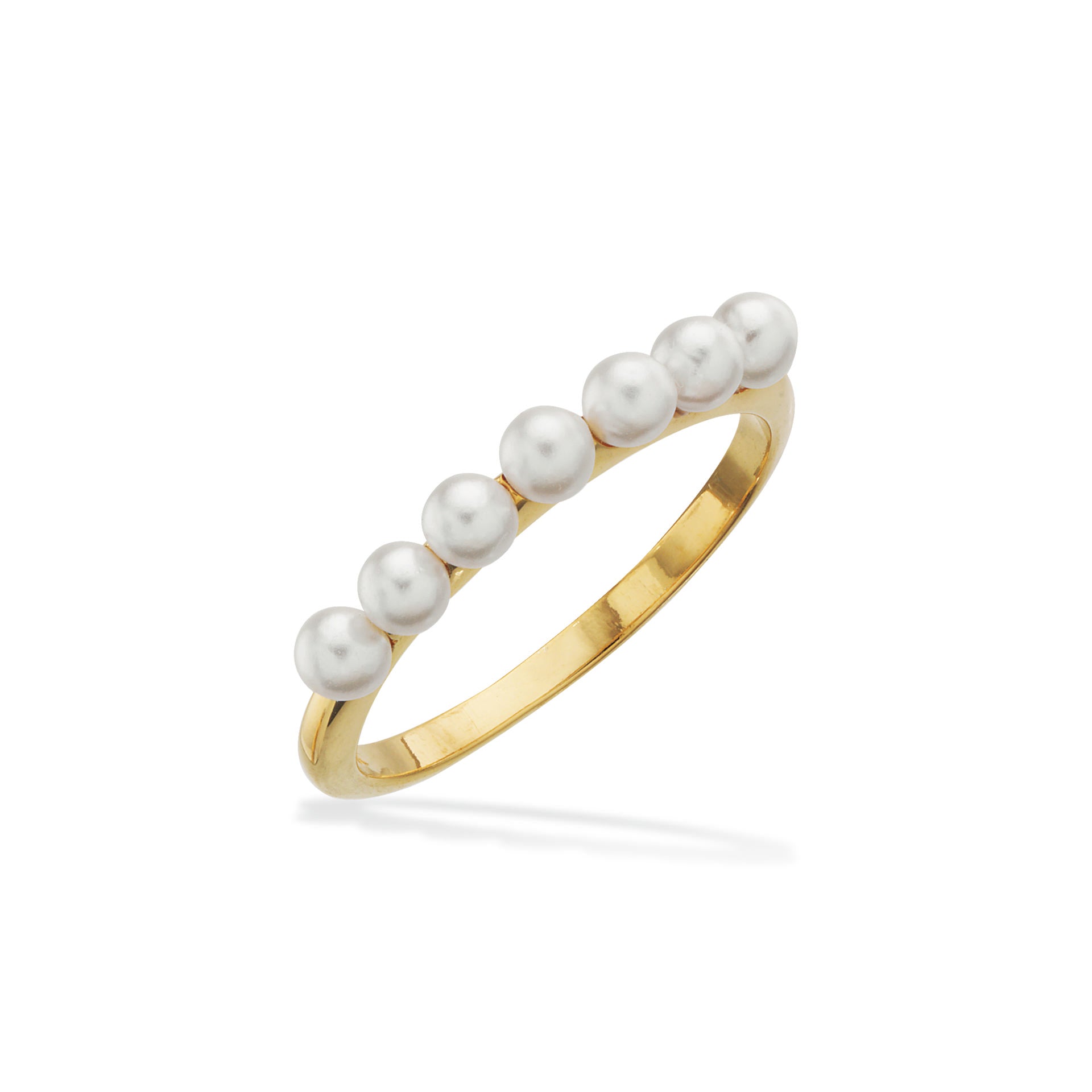 RING PERLE SØLV FG.