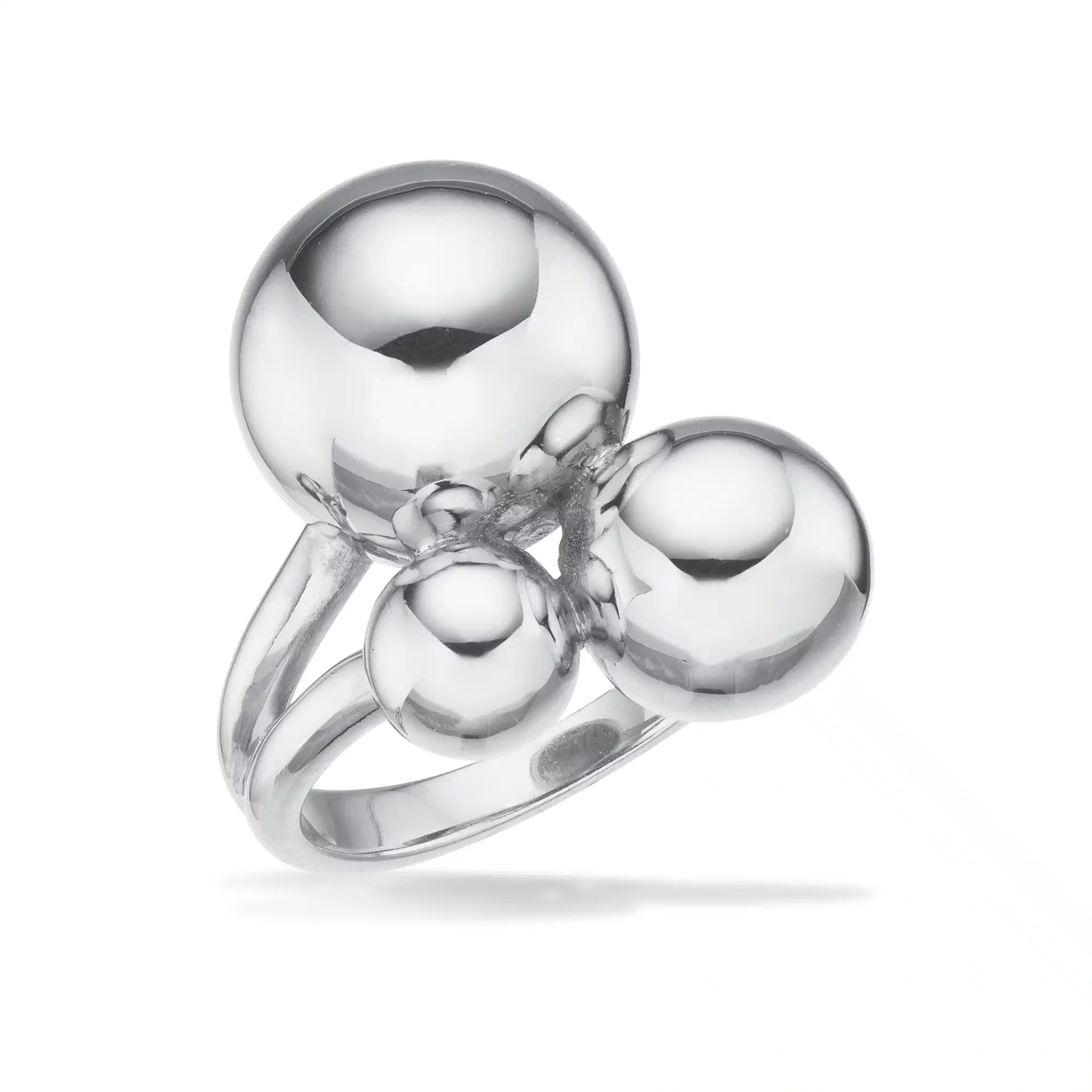 RING KUGLER SØLV PT.