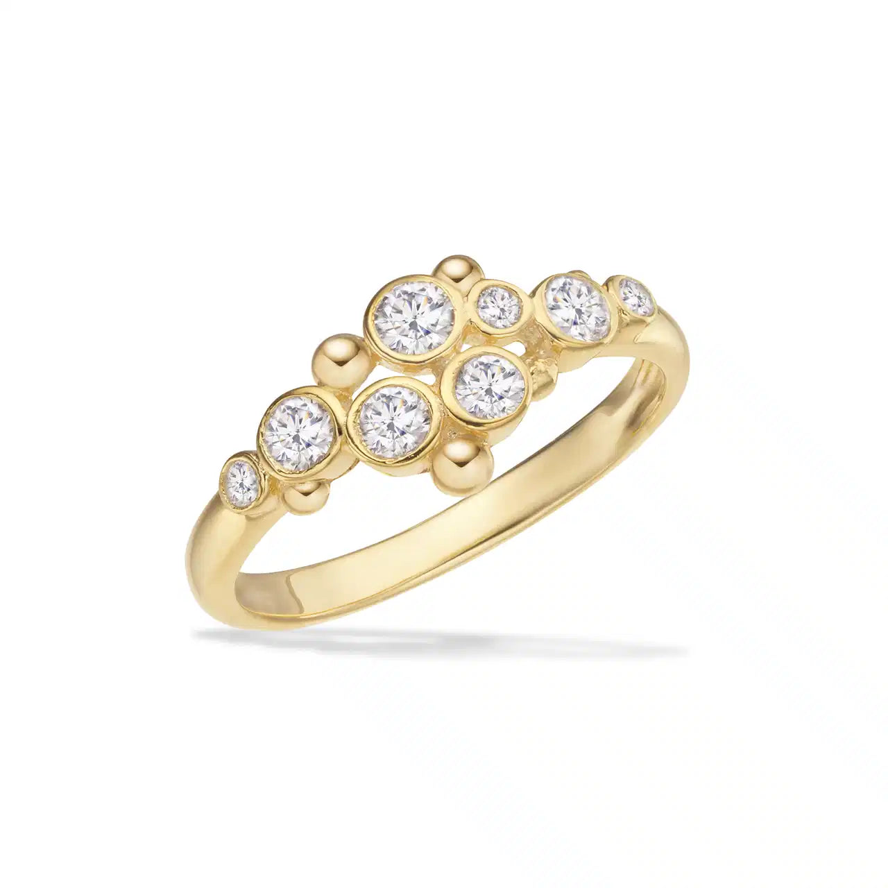 RING CUBIC ZIR. SØLV FG.