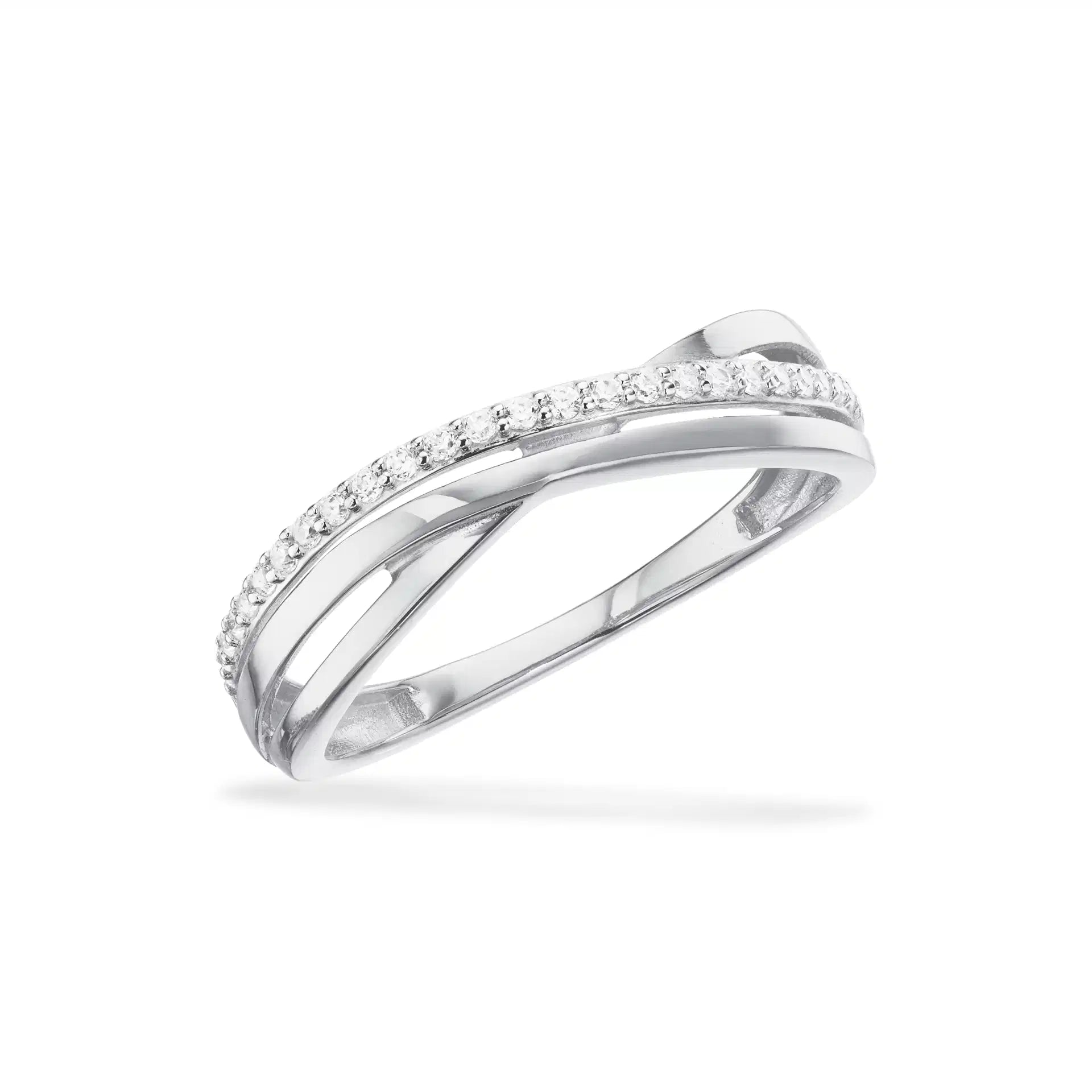 SOHO RING CUBIC ZIR. SØLV RH.