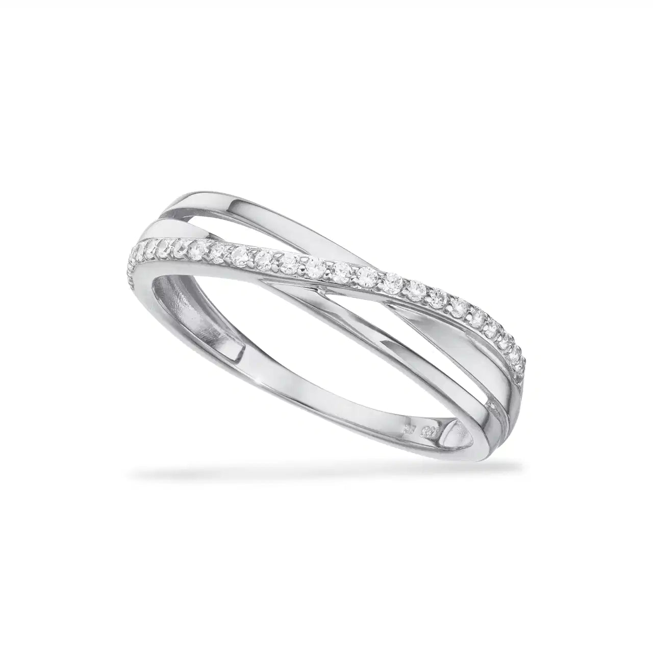 SOHO RING CUBIC ZIR. SØLV RH.