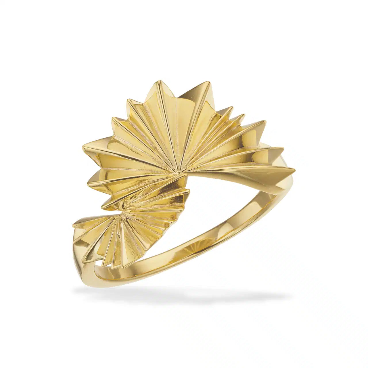 RING PLISSÉ SØLV FG.