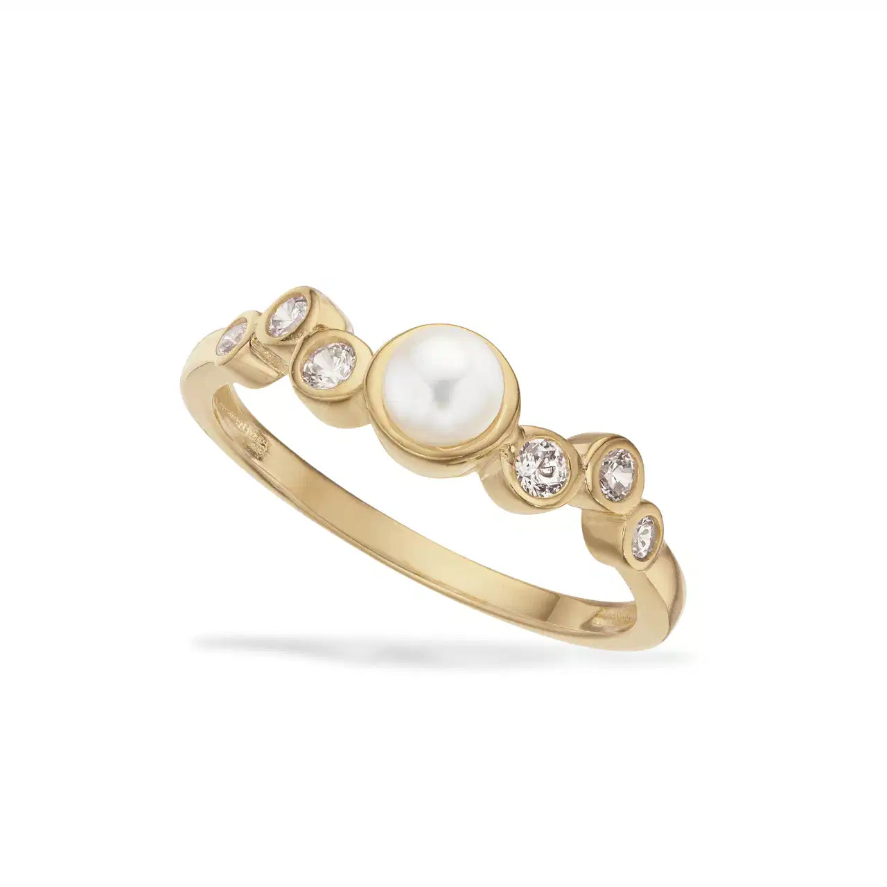 RING FKP./CUBIC ZIR. SØLV FG.