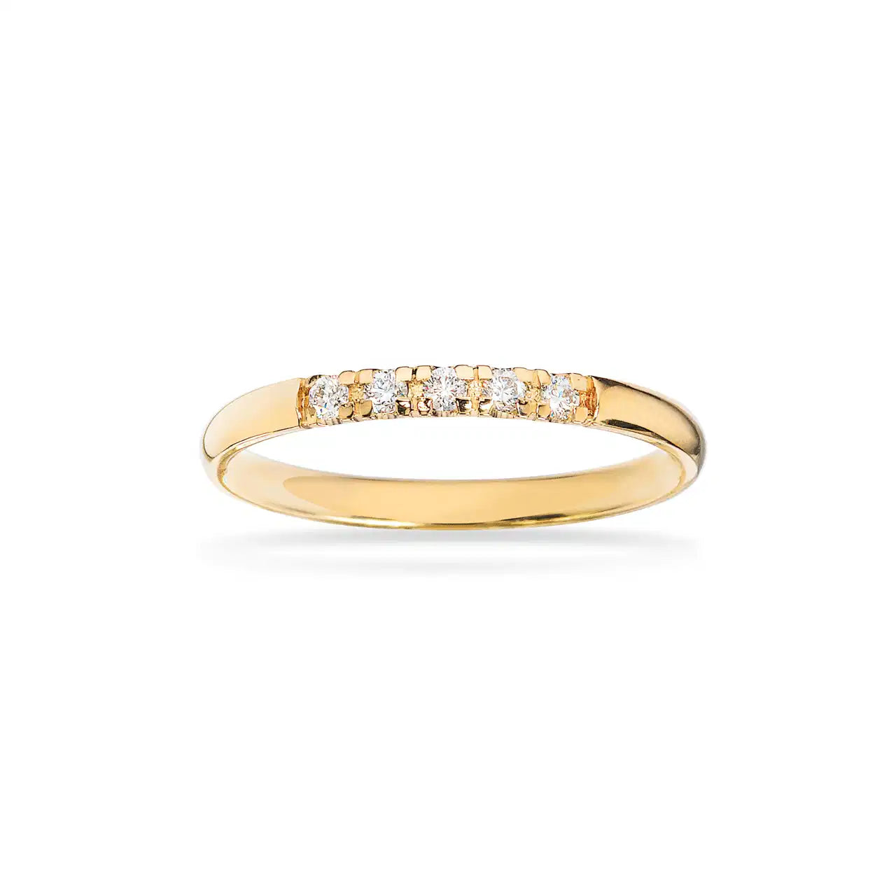GRACE RING 8 KT. RD. 5X0,02 H-W/P1