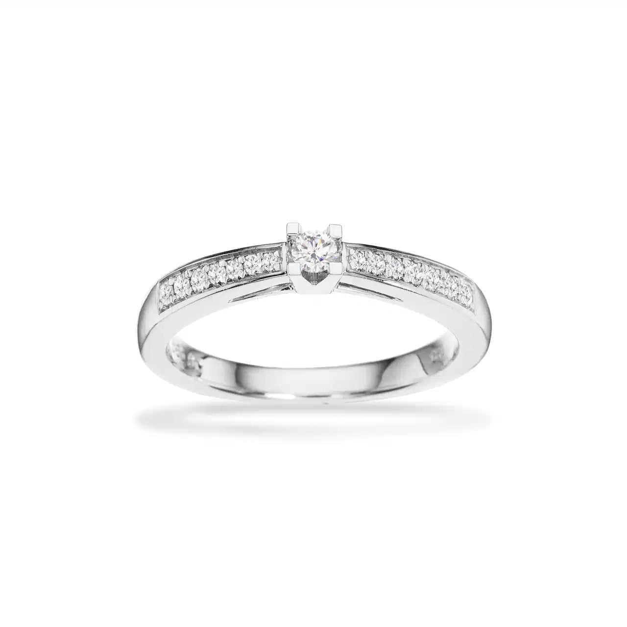 KLEOPATRA QUEEN RING 0,15 W/SI 14 KT