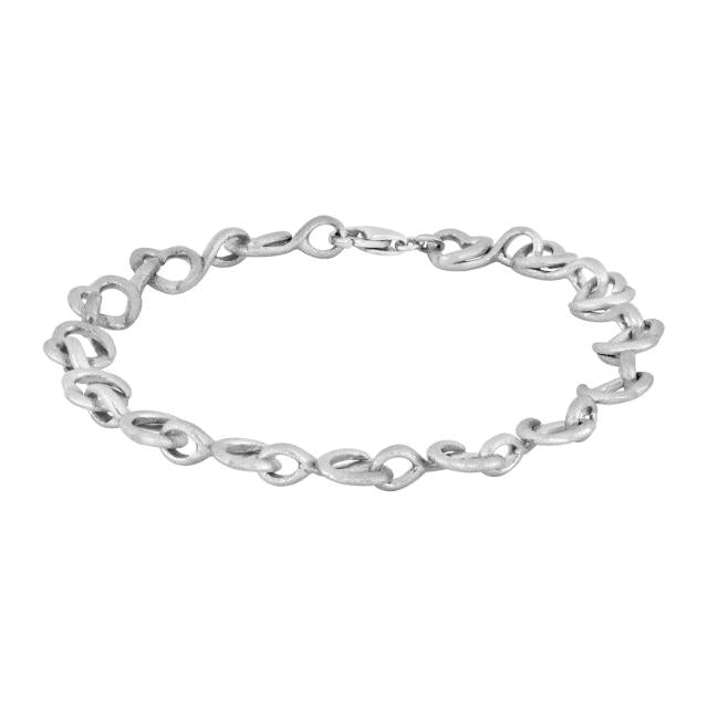 Siersbøl Rhodineret Sølv Armbånd 80060160900