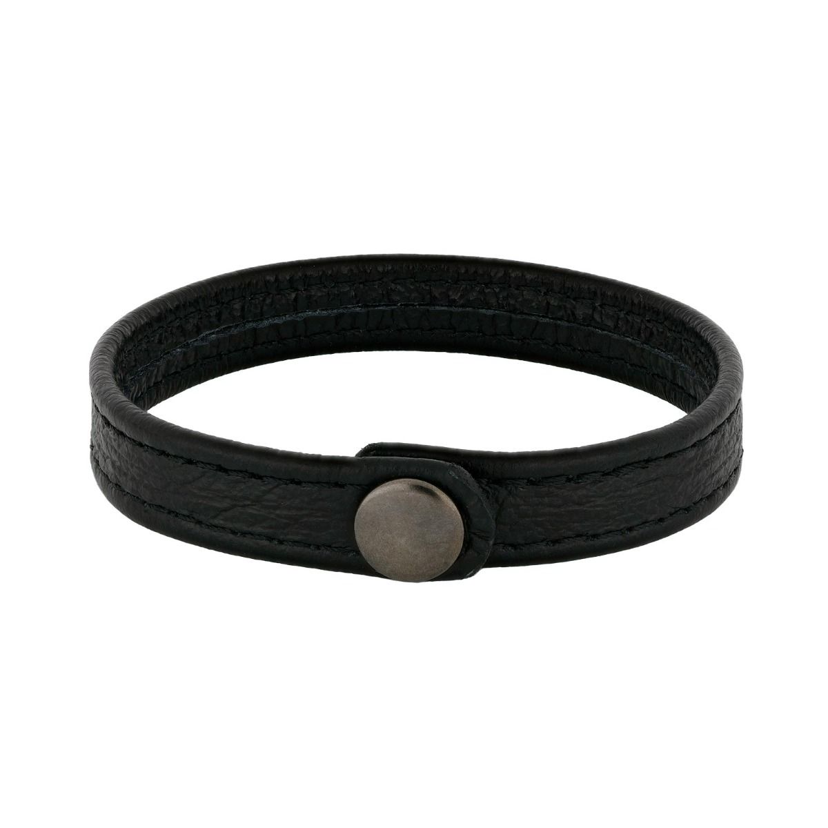 SON ARMBÅND SORT KALVESKIND 23CM 12MM
