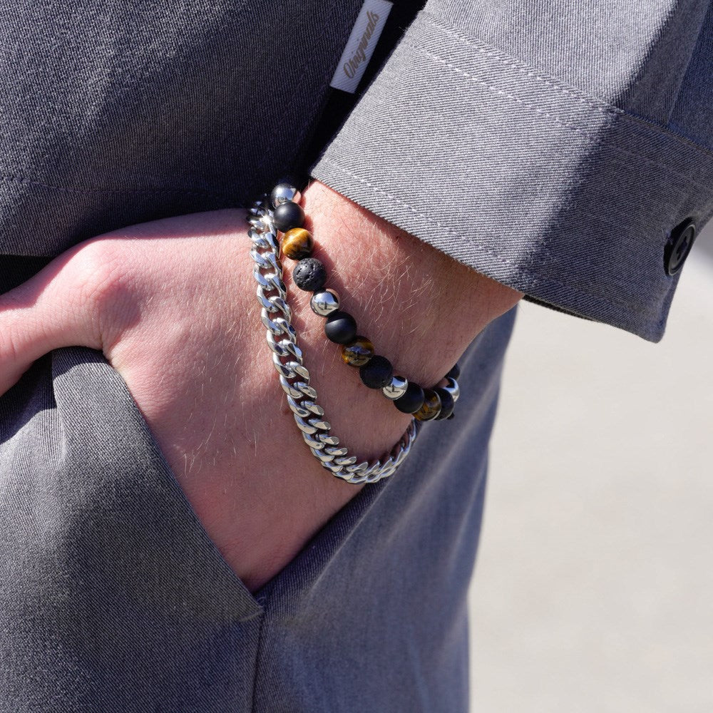 SON ARMBÅND STÅL 19CM