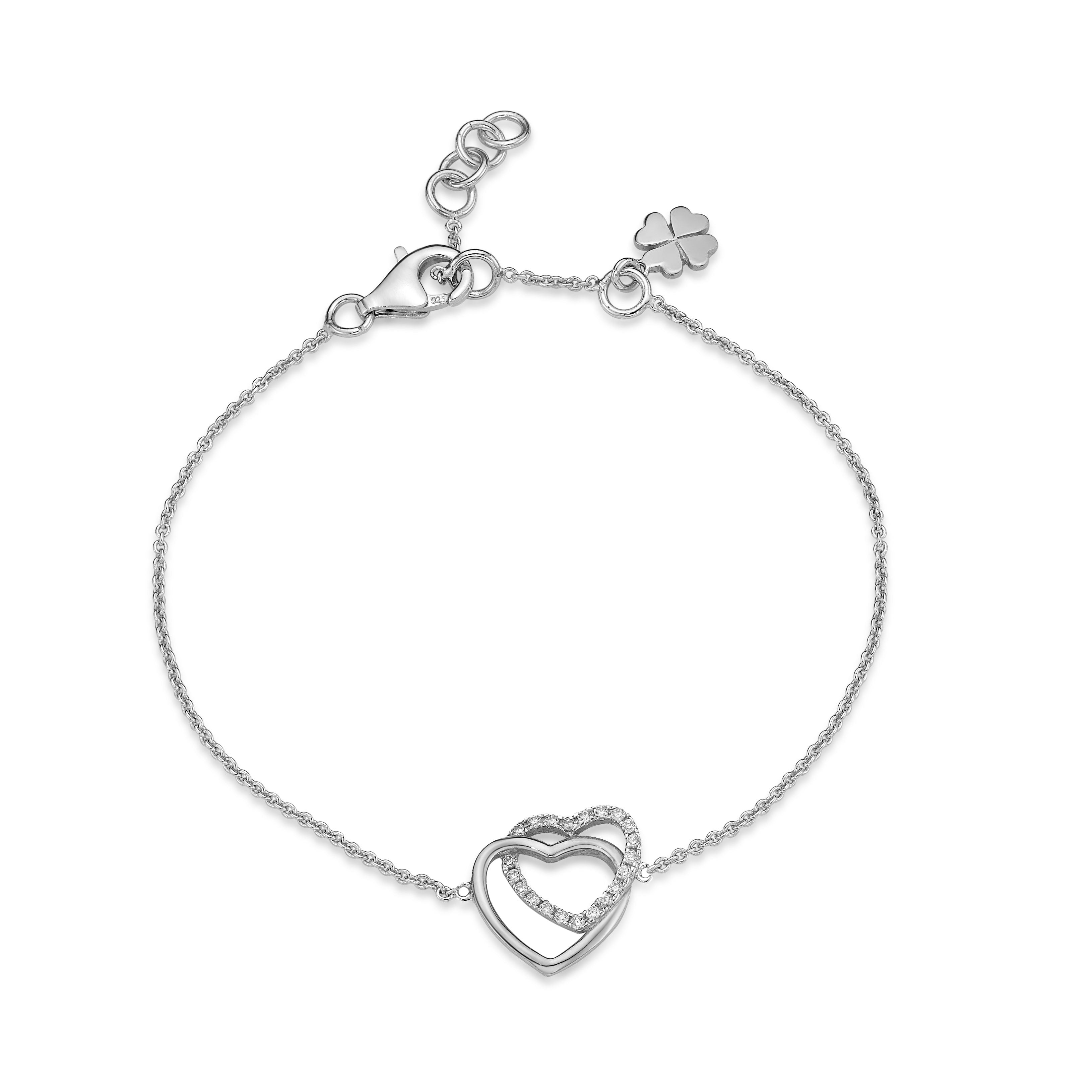 Smykkekæden Hjerte Sterling Sølv Armbånd