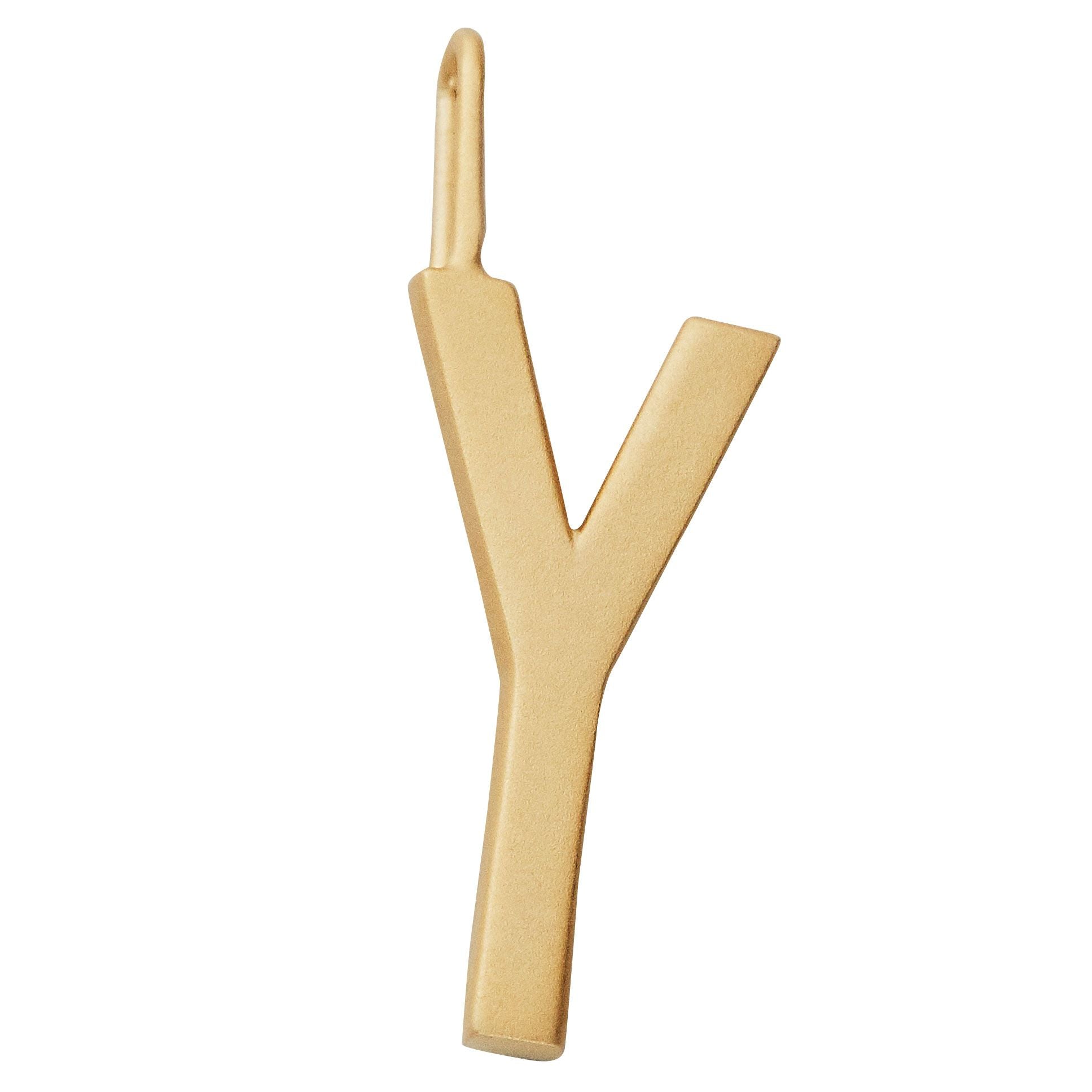 Design Letters, Vedhæng, 16 mm, Forgyldt