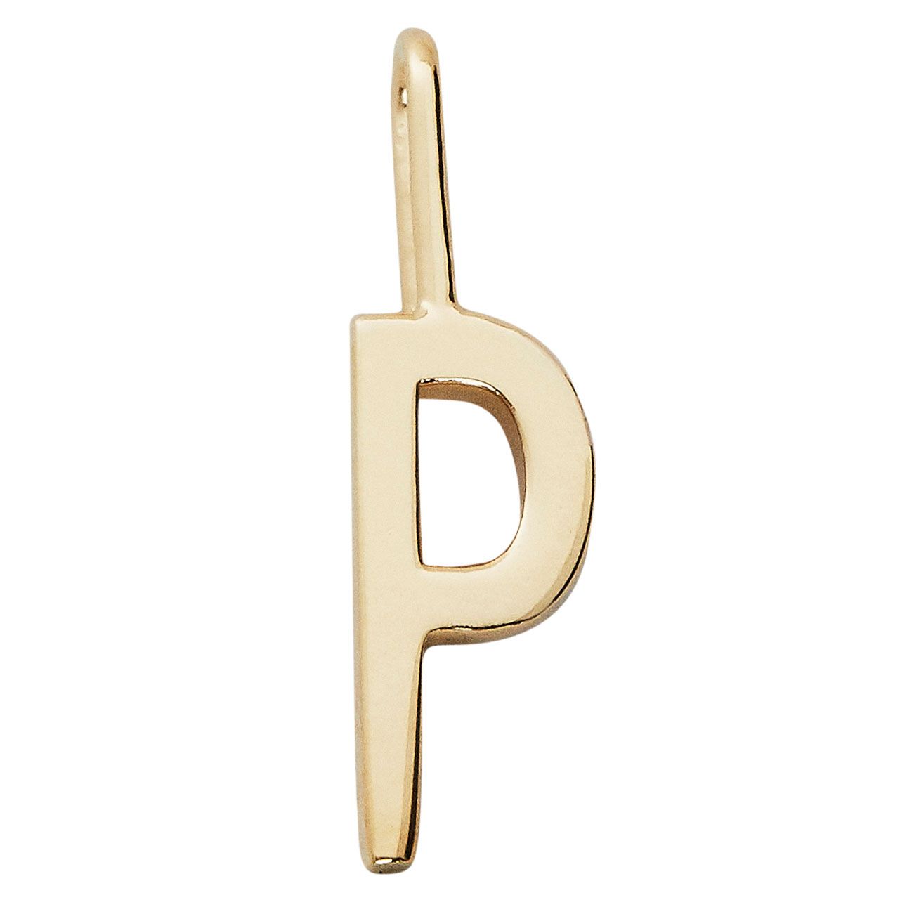 Design Letters, Vedhæng, 10 mm, Forgyldt