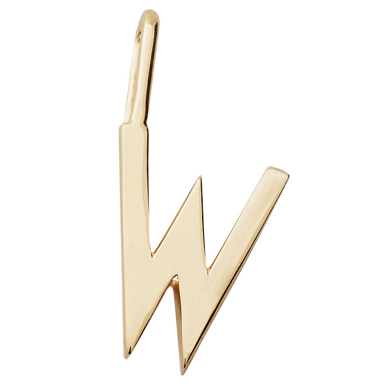 Design Letters, Vedhæng, 10 mm, Forgyldt
