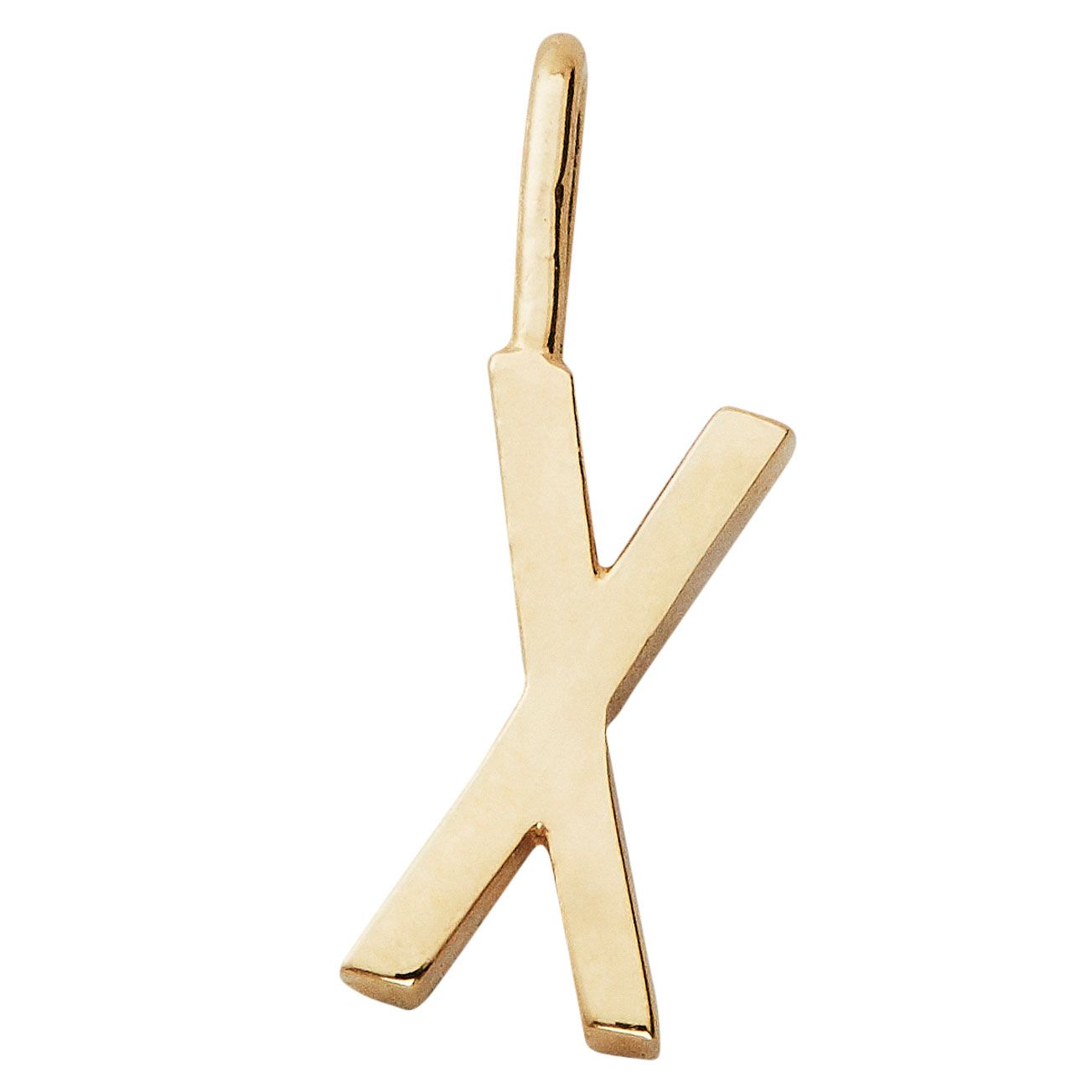 Design Letters, Vedhæng, 10 mm, Forgyldt