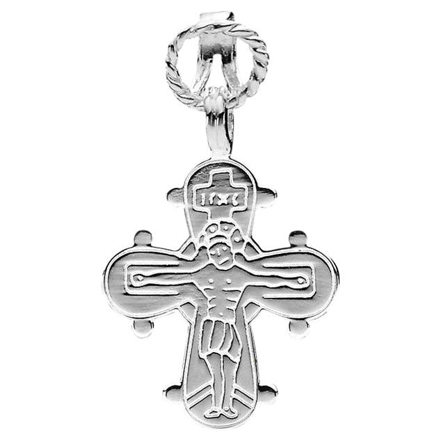 Lund, Dagmarkors Vedhæng, 18x16 mm, Sølv