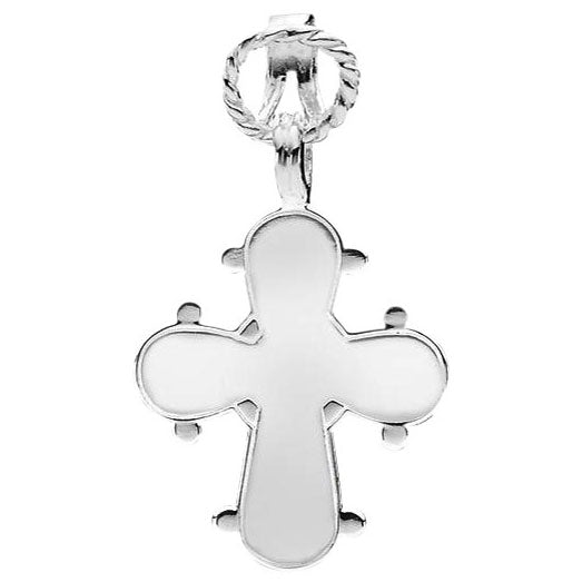 Lund, Dagmarkors Vedhæng, 18x16 mm, Sølv