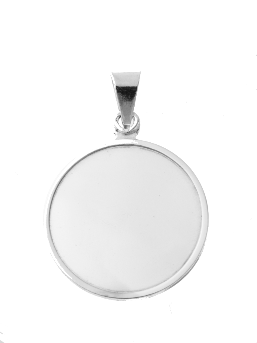 Plade Sterling Sølv Vedhæng fra Lund Copenhagen