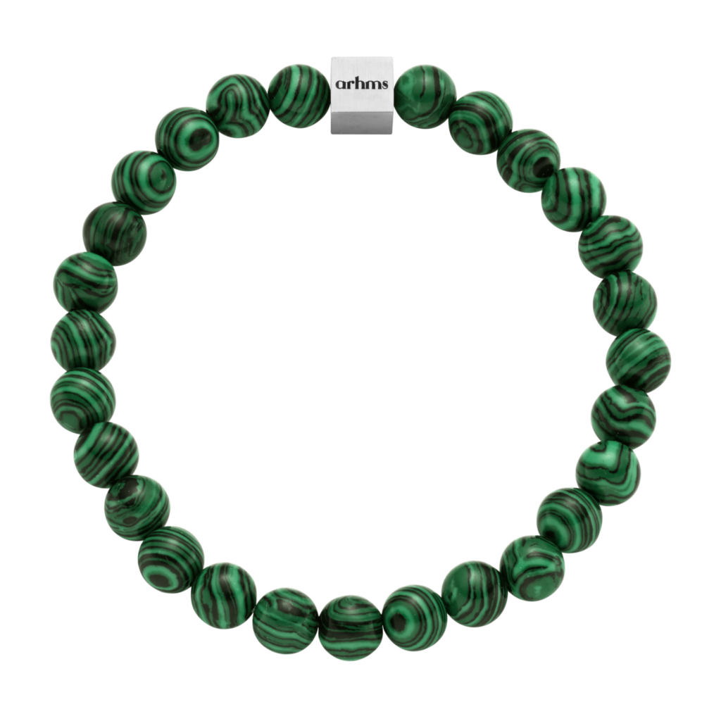 SANREMO STEN ARMBÅND GRØN