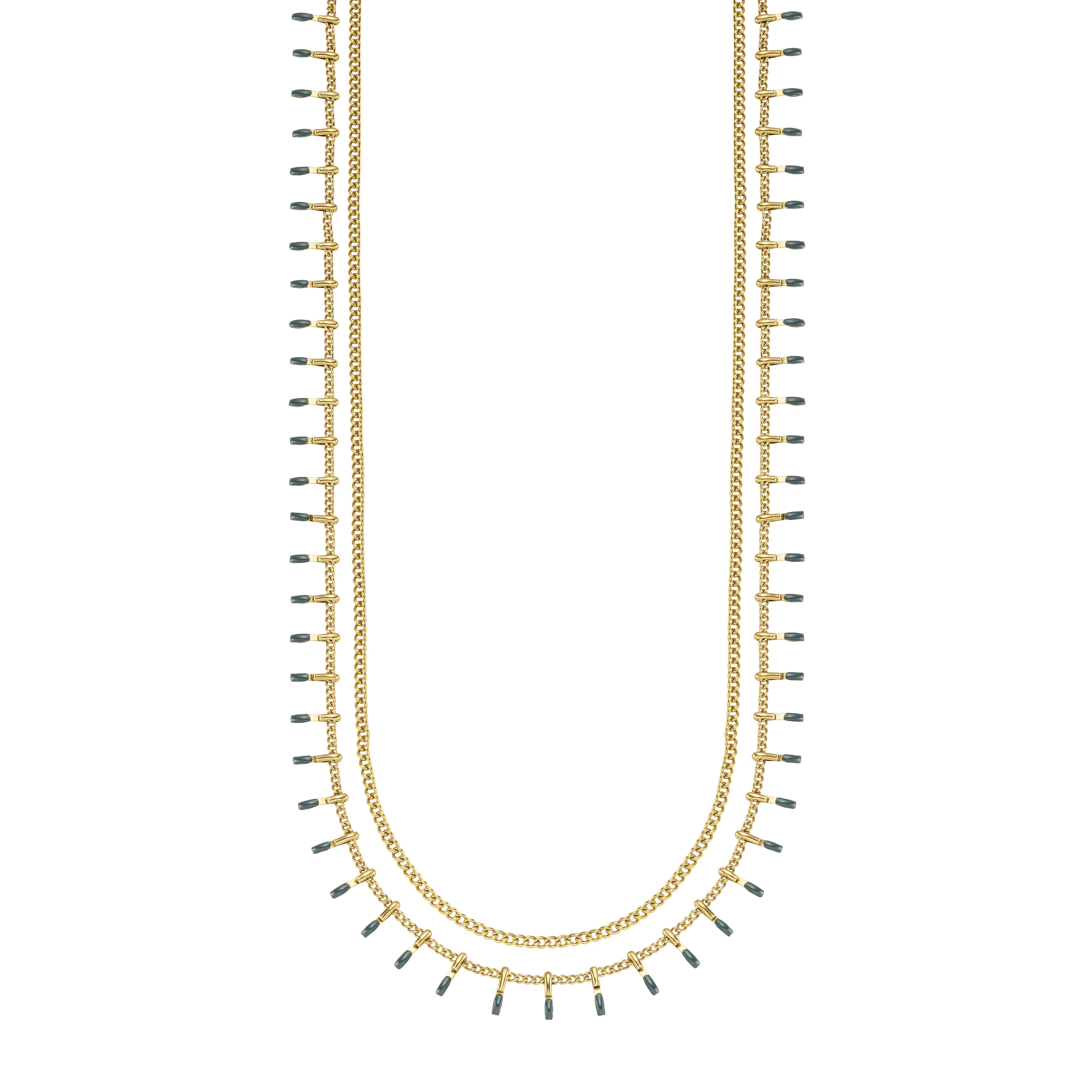 STÅL COLLIER EMALJE PINDE FORG