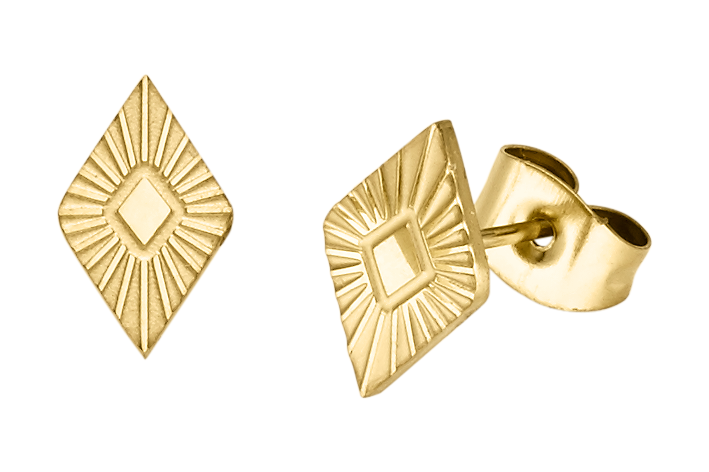 STÅL ØRESTIK FORG DIAMANT