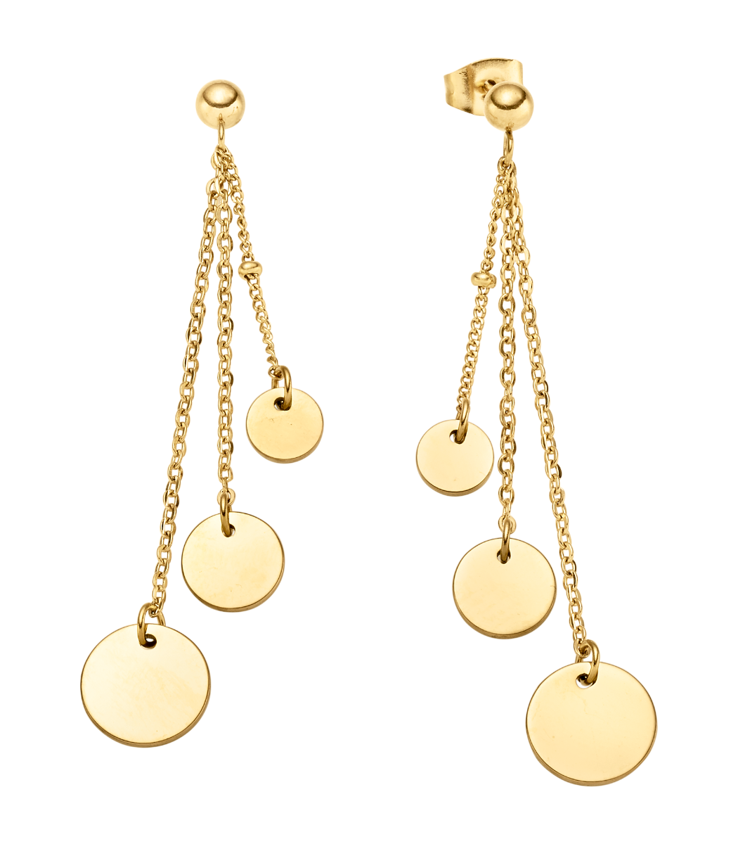 STÅL ØREHÆNGER 3 PLADER