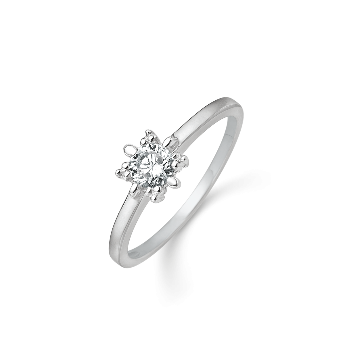 Støvring Design Ring i 8 Karat Hvidguld 92206052