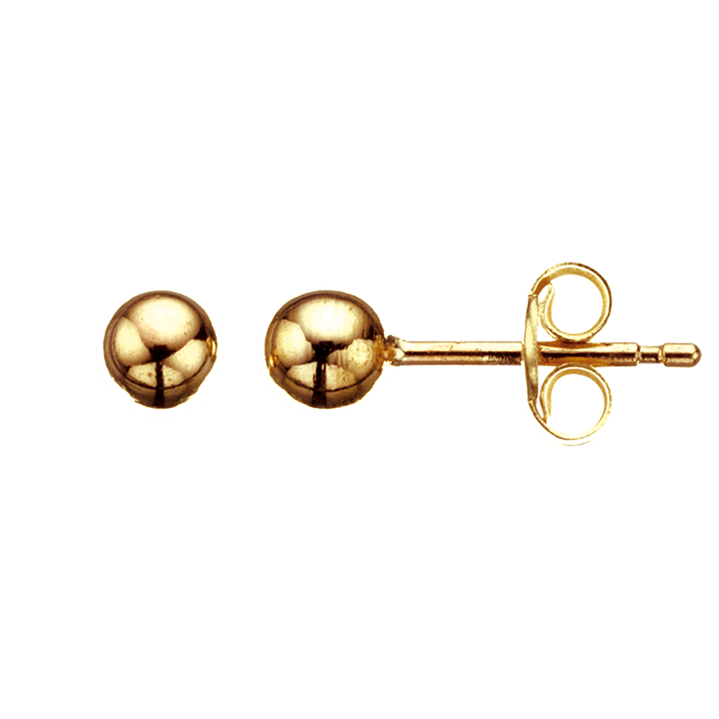 Kugle 8 Karat Guld Ørestikker fra Scrouples 9363