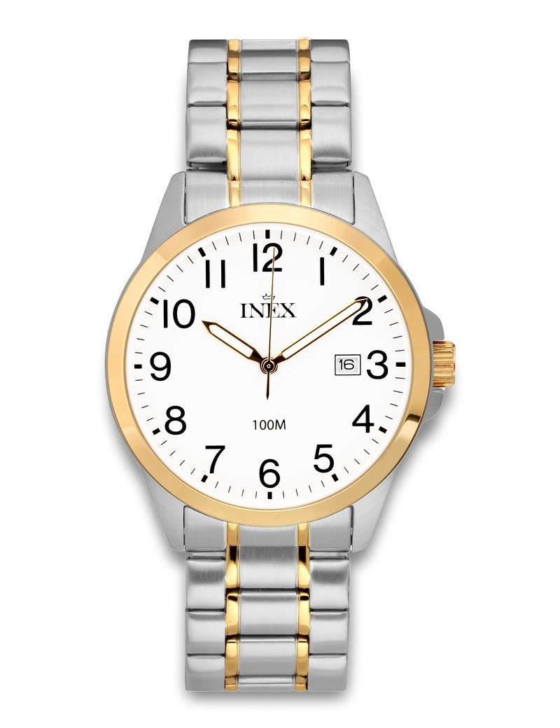 INEX HERRE BICOLOR M. LÆNKE 39MM 10ATM