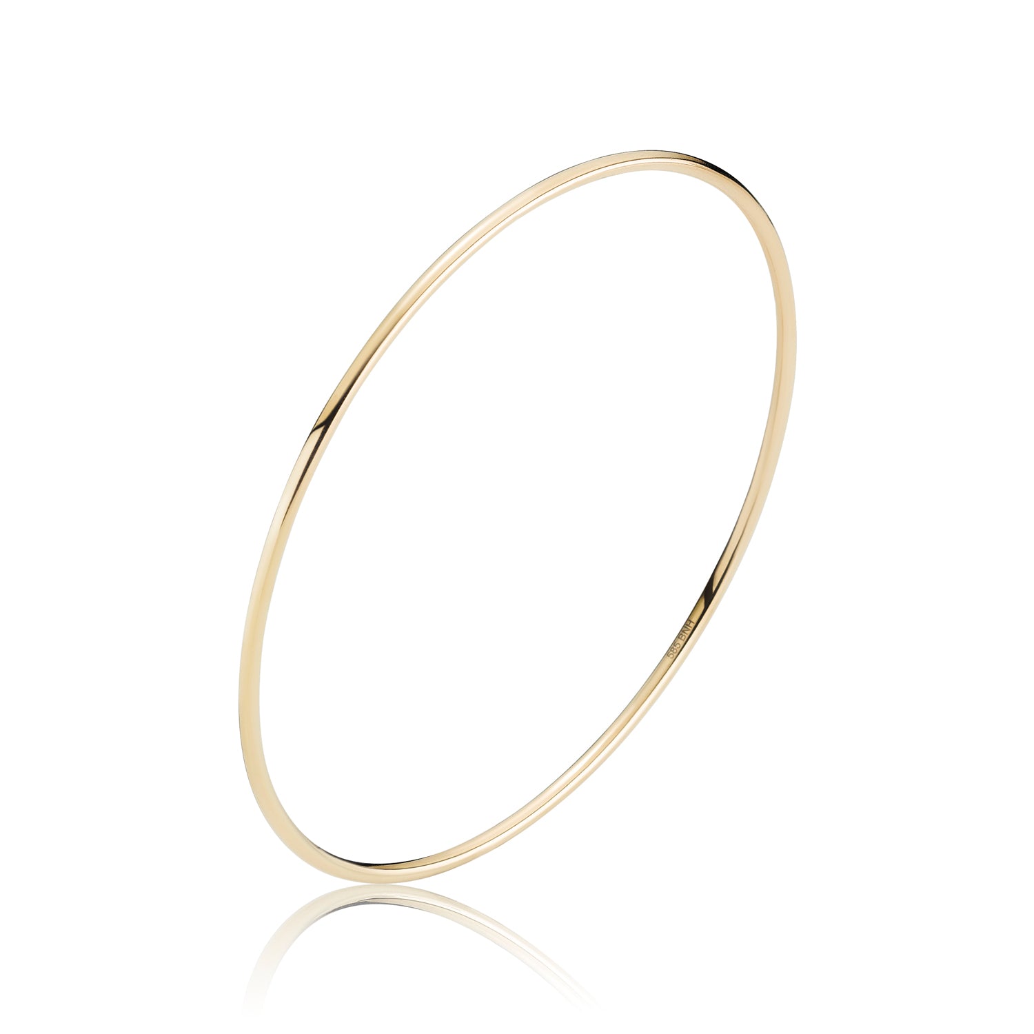 8 KT ARMRING MASSIV 2,5/6,5