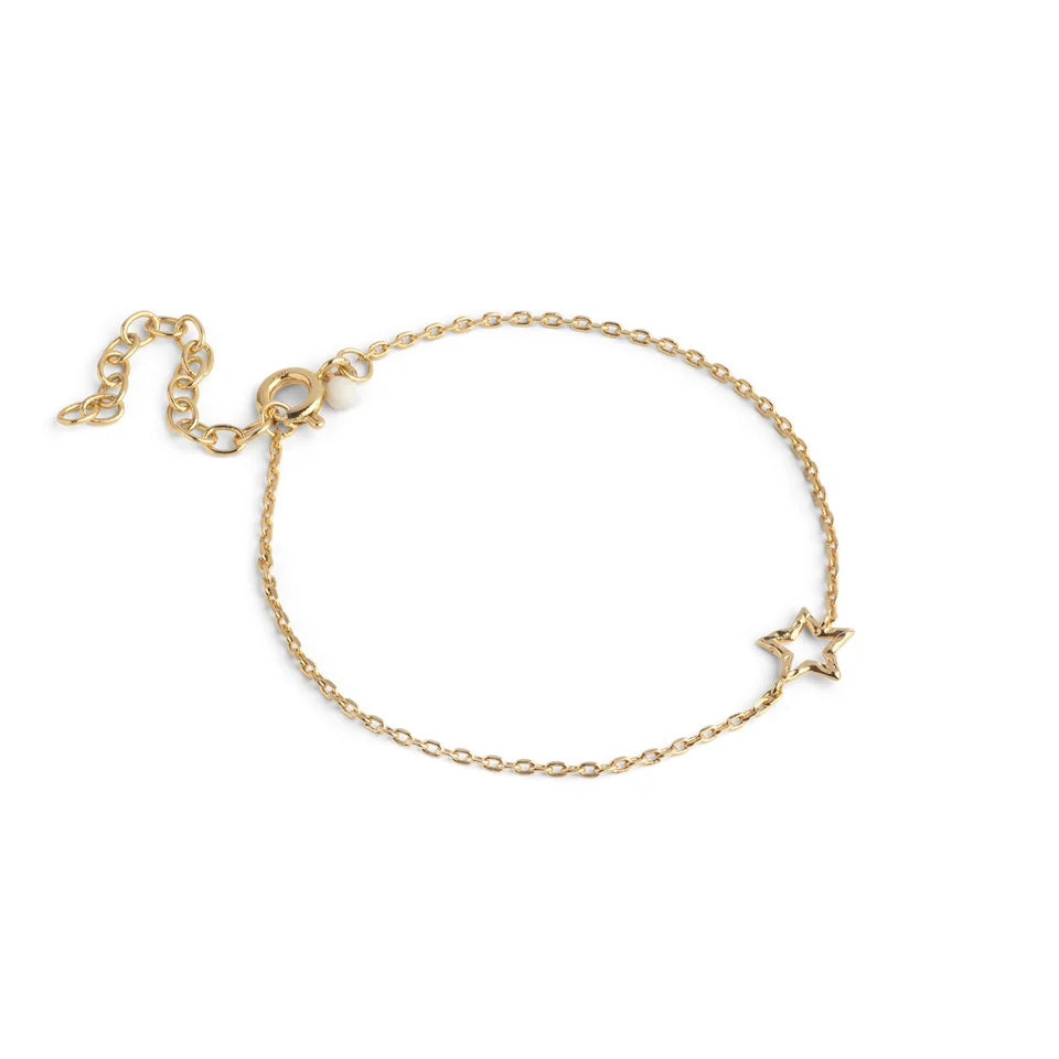 BRACELET, ORGANIC STAR 15 + 4 CM