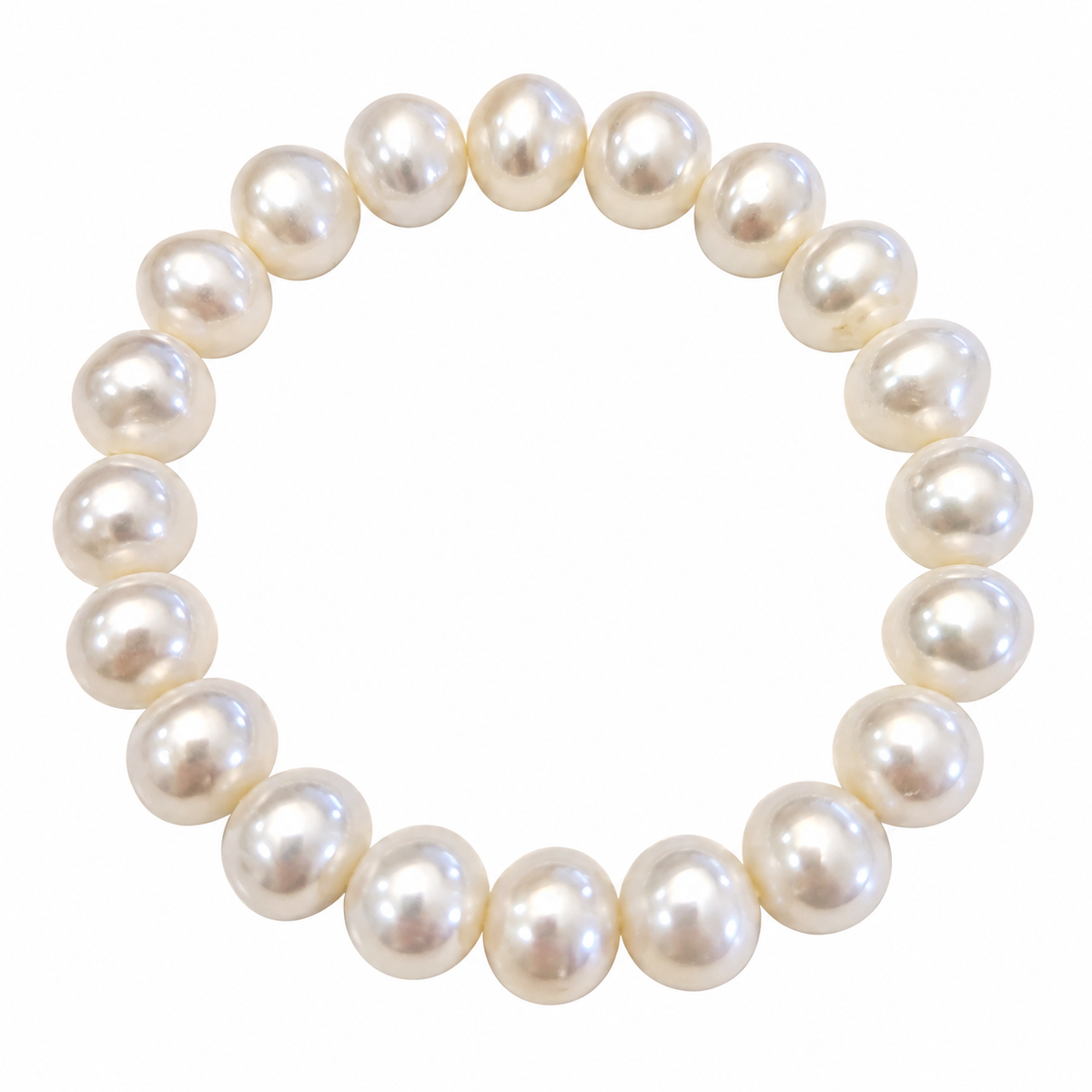 ARMBÅND 10MM 20CM HVID