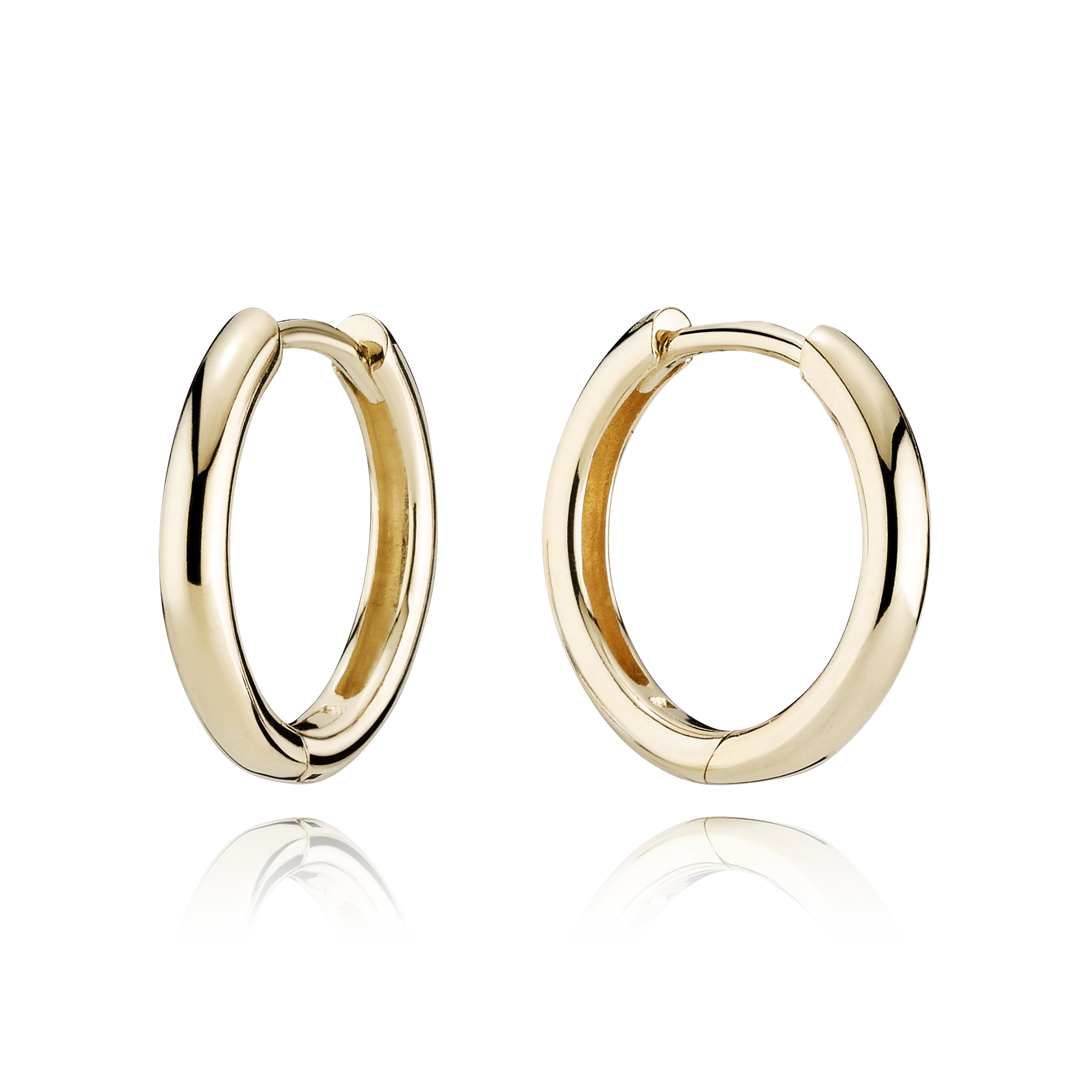 14KT.CREOLER KNÆK 2,2/15MM