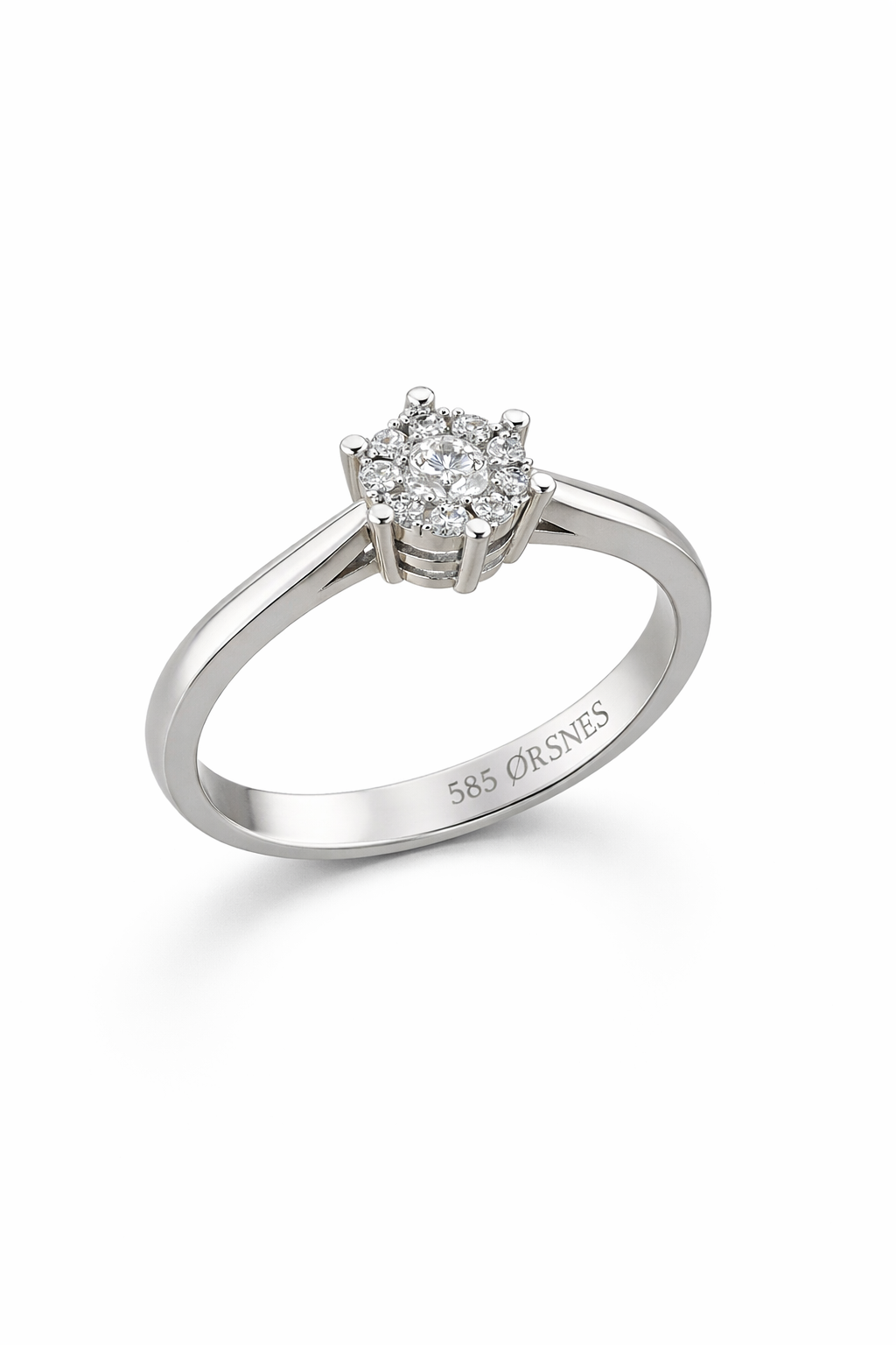 14KT.HV.RING 0,19CT
