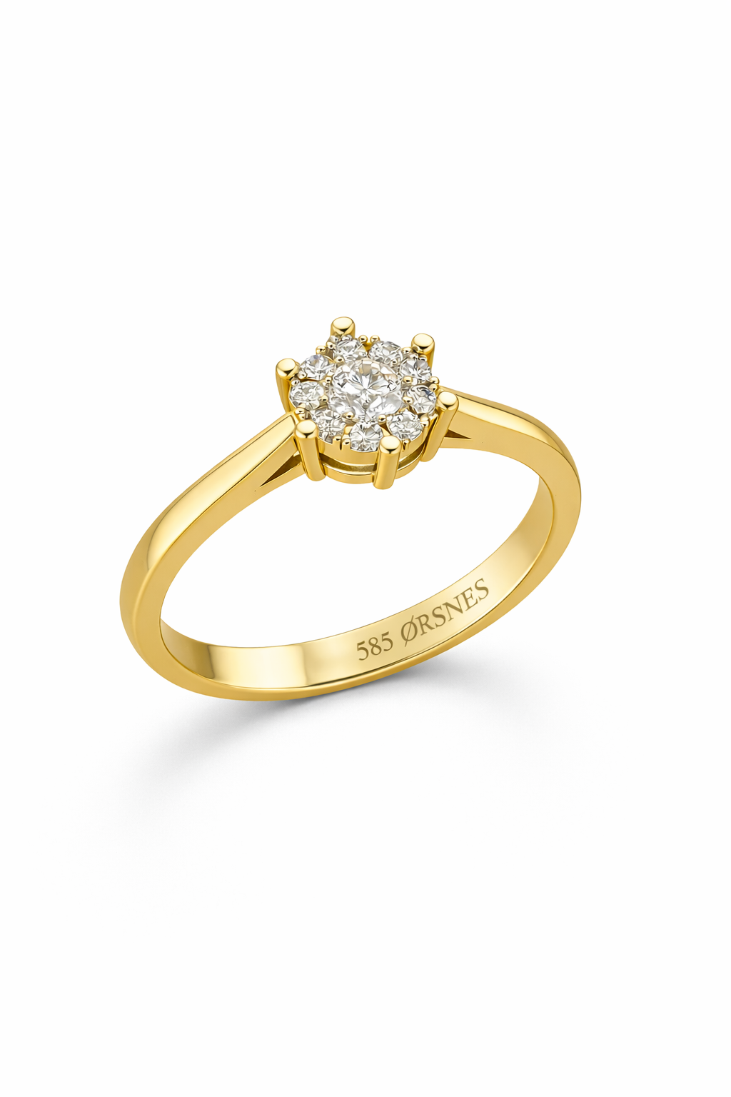 14KT.RING 0,19 W.SI