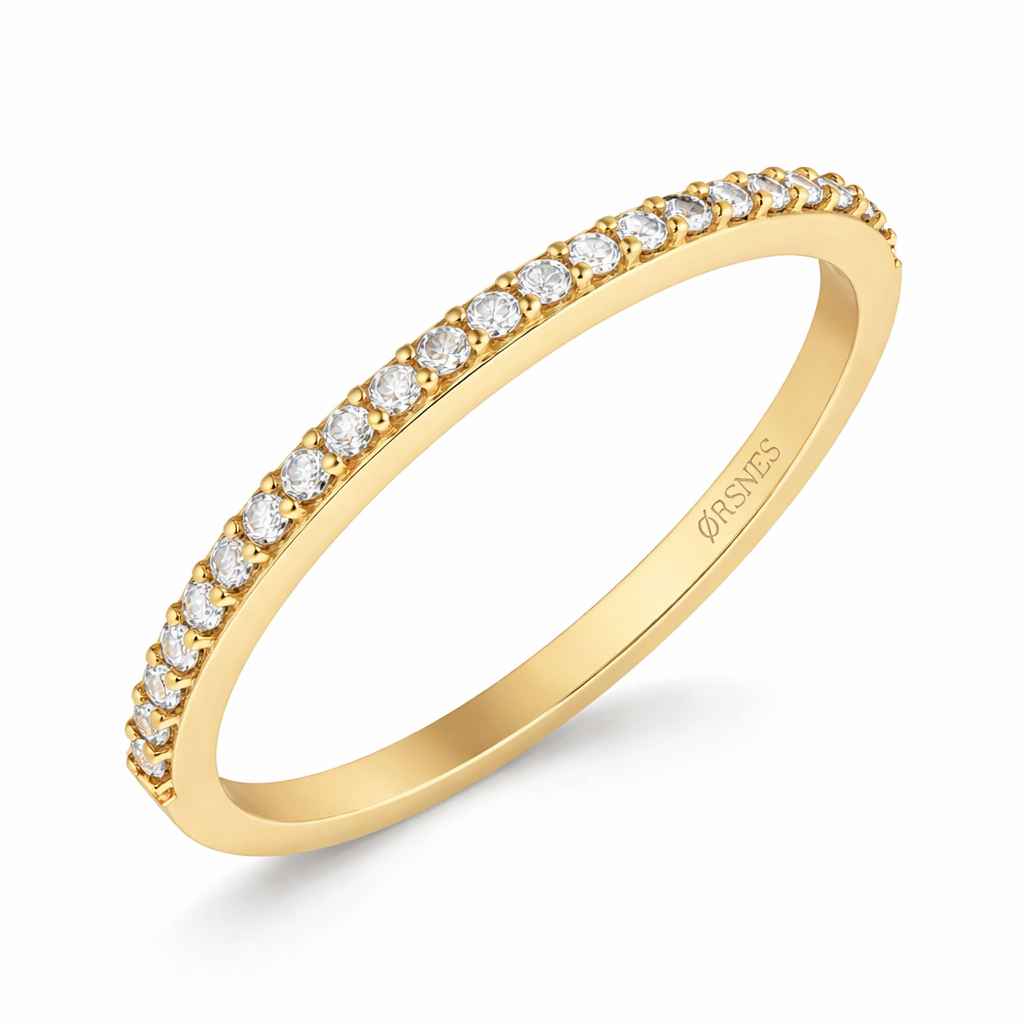 14KT.GARDERRING 25X0,005CT