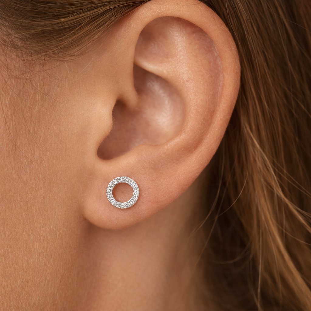 14KT.HV.ØREPYNT 0,15 W.SI