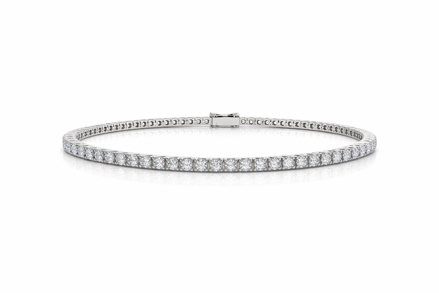 14 KT HVG ARMBÅND 1,26CT W.SI