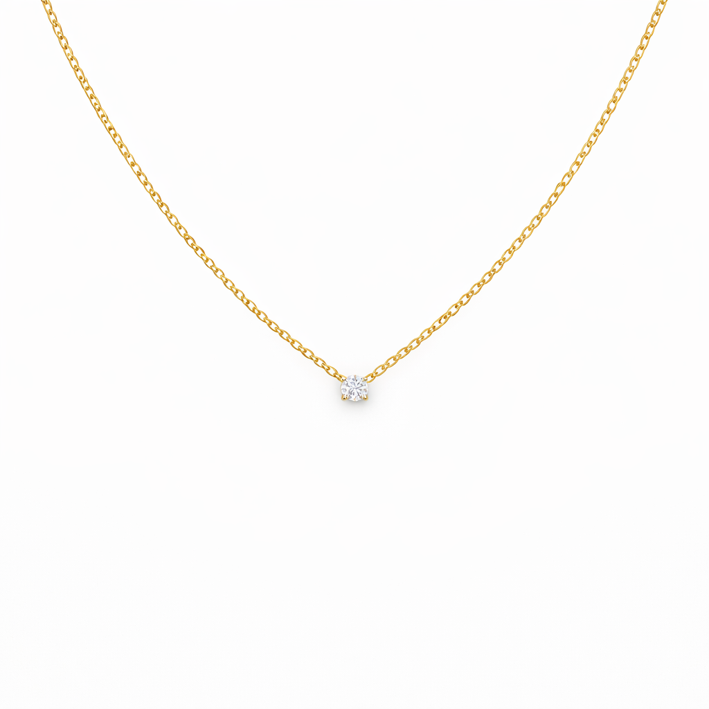 14KT.COLLIER 0,14 W.SI 42+3CM