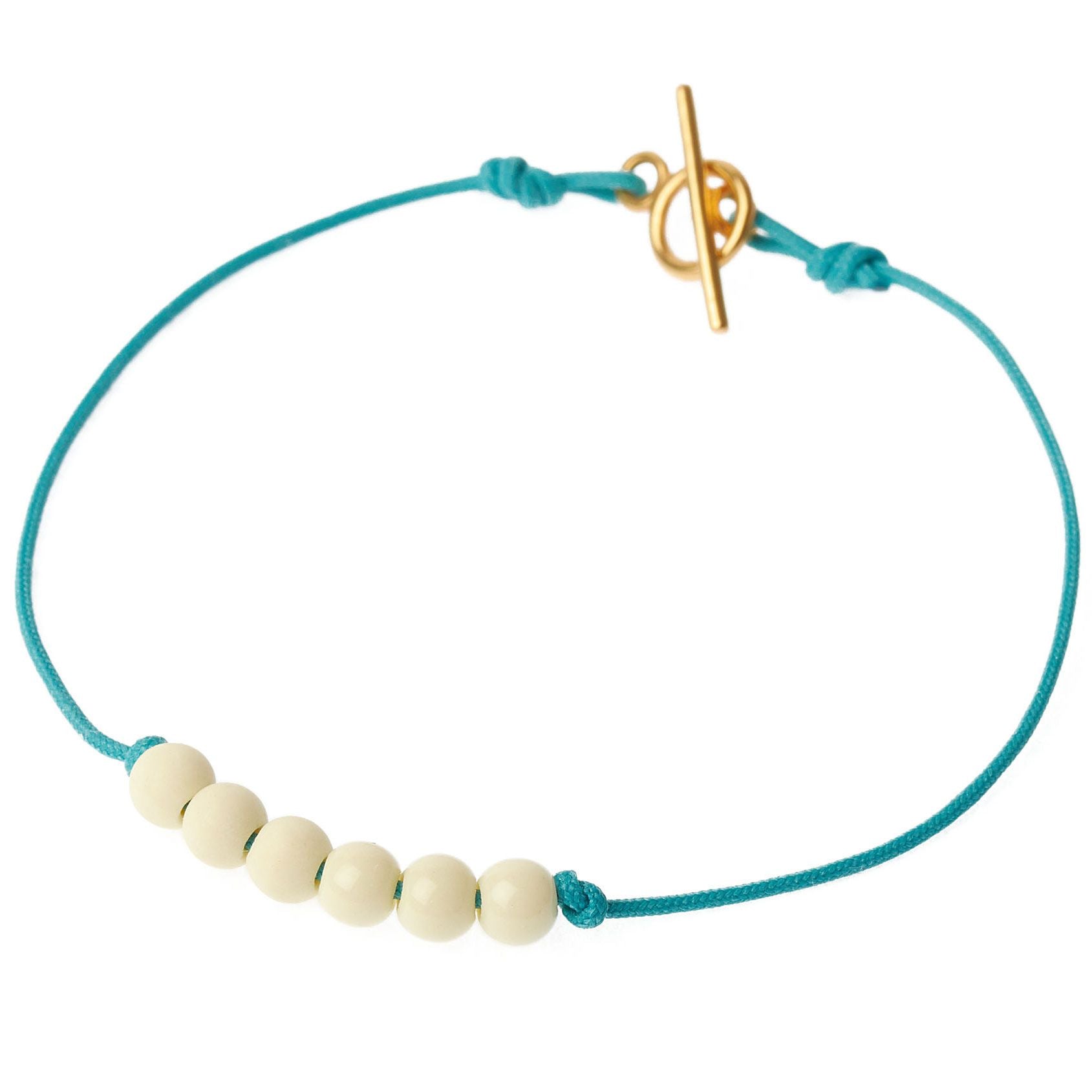 Scherning, Glow Armbånd, Capri/Cream/Forgyldt