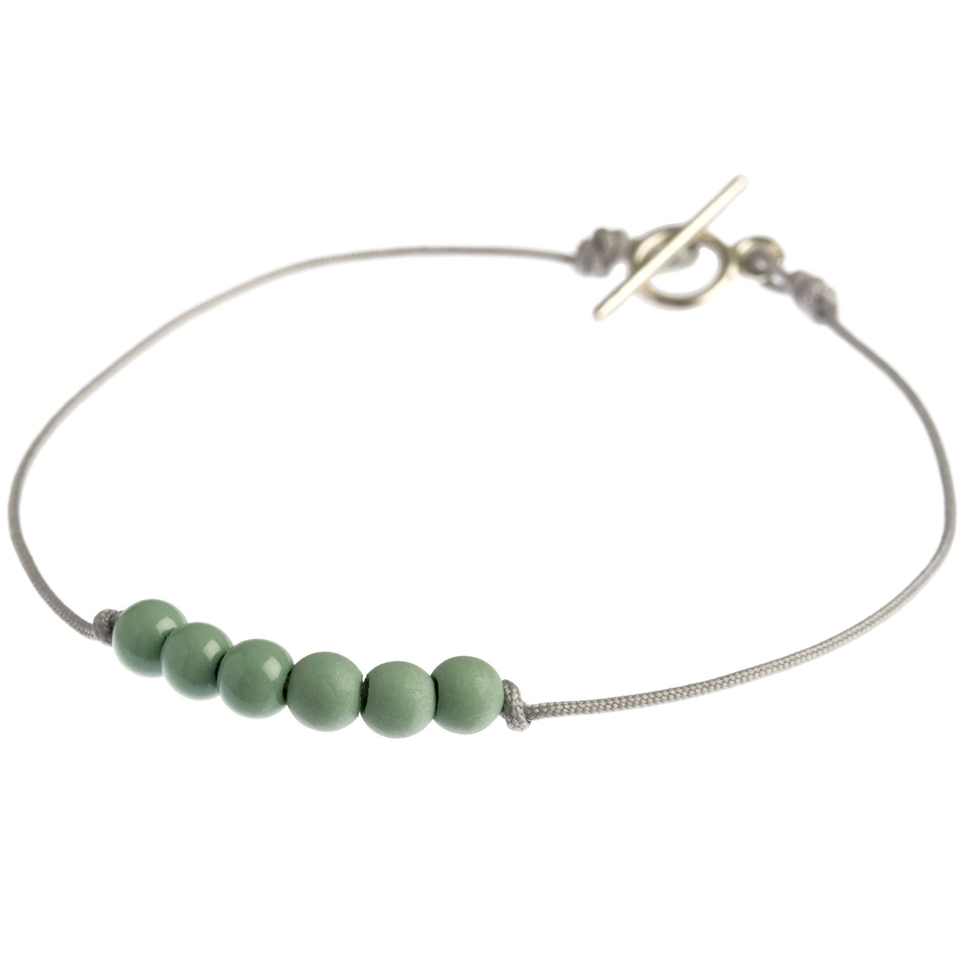 Scherning, Glow Armbånd, Aqua/Silver